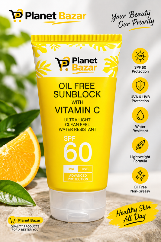 Planet Bazar Oil-Free Sunblock SPF 60