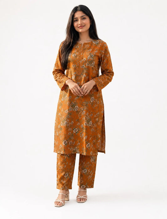Unstitched Mustard Rust