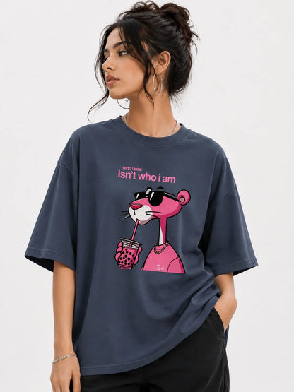 Who I Was Isn’t Who I Am | 190 GSM Premium Oversized T-Shirt