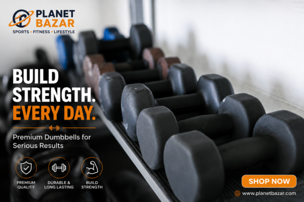 Planet Bazar Pro Grip Dumbbells