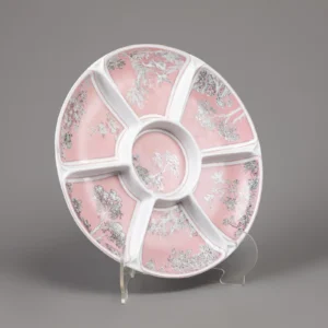 Rosebud Condiment Plate
