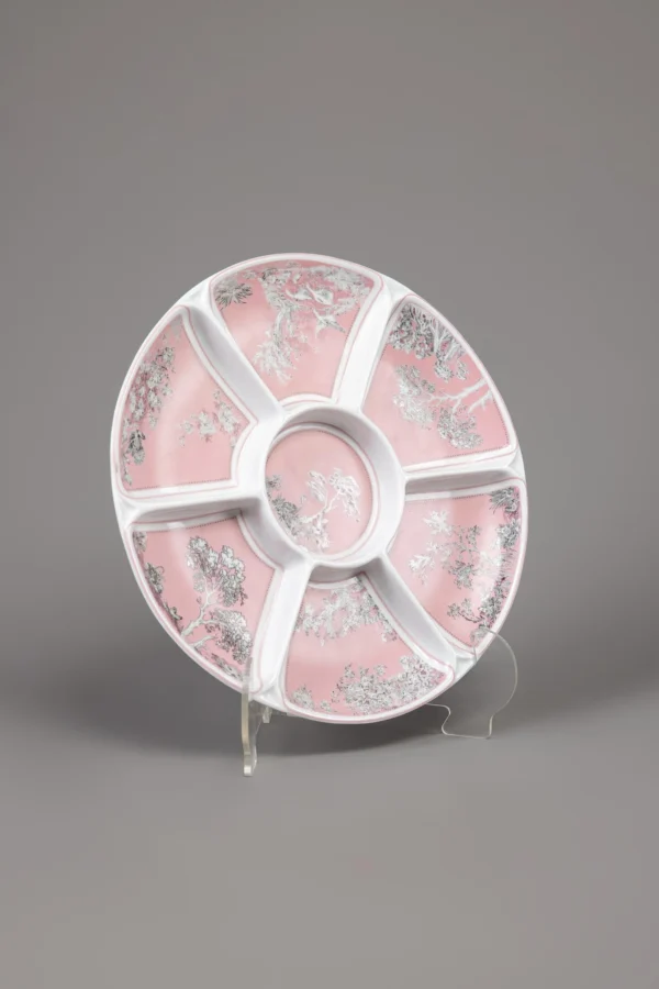 Rosebud Condiment Plate